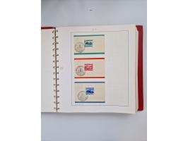 1872/45, ungebrauchter, teils postfrische, und gestempelte Sammlung mit u.a. Bl.1-3, SAF auf Karte sowie kleinem Teil Besetzu