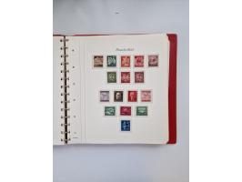 1872/45, ungebrauchter, teils postfrische, und gestempelte Sammlung mit u.a. Bl.1-3, SAF auf Karte sowie kleinem Teil Besetzu