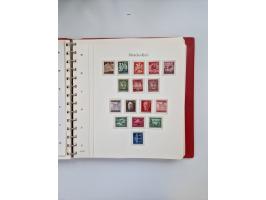 1872/45, ungebrauchter, teils postfrische, und gestempelte Sammlung mit u.a. Bl.1-3, SAF auf Karte sowie kleinem Teil Besetzu