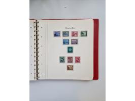 1872/45, ungebrauchter, teils postfrische, und gestempelte Sammlung mit u.a. Bl.1-3, SAF auf Karte sowie kleinem Teil Besetzu