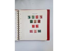 1872/45, ungebrauchter, teils postfrische, und gestempelte Sammlung mit u.a. Bl.1-3, SAF auf Karte sowie kleinem Teil Besetzu