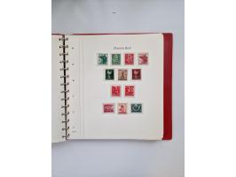 1872/45, ungebrauchter, teils postfrische, und gestempelte Sammlung mit u.a. Bl.1-3, SAF auf Karte sowie kleinem Teil Besetzu