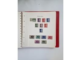 1872/45, ungebrauchter, teils postfrische, und gestempelte Sammlung mit u.a. Bl.1-3, SAF auf Karte sowie kleinem Teil Besetzu