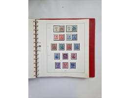 1872/45, ungebrauchter, teils postfrische, und gestempelte Sammlung mit u.a. Bl.1-3, SAF auf Karte sowie kleinem Teil Besetzu