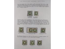 1867/79, ungebrauchte, wenig postfrische und gestempelte Sammlung, ab Mi.-Nr. 1I und 1II ungebraucht und gestempelt, Mi.-Nr. 