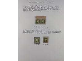 1867/79, ungebrauchte, wenig postfrische und gestempelte Sammlung, ab Mi.-Nr. 1I und 1II ungebraucht und gestempelt, Mi.-Nr. 