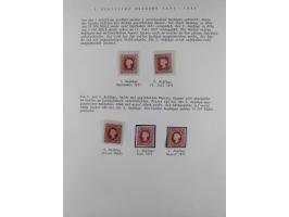 1867/79, ungebrauchte, wenig postfrische und gestempelte Sammlung, ab Mi.-Nr. 1I und 1II ungebraucht und gestempelt, Mi.-Nr. 