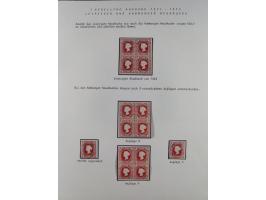 1867/79, ungebrauchte, wenig postfrische und gestempelte Sammlung, ab Mi.-Nr. 1I und 1II ungebraucht und gestempelt, Mi.-Nr. 