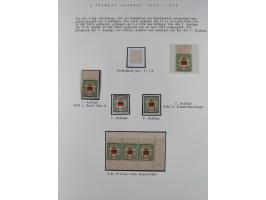 1867/79, ungebrauchte, wenig postfrische und gestempelte Sammlung, ab Mi.-Nr. 1I und 1II ungebraucht und gestempelt, Mi.-Nr. 