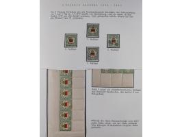 1867/79, ungebrauchte, wenig postfrische und gestempelte Sammlung, ab Mi.-Nr. 1I und 1II ungebraucht und gestempelt, Mi.-Nr. 