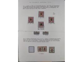 1867/79, ungebrauchte, wenig postfrische und gestempelte Sammlung, ab Mi.-Nr. 1I und 1II ungebraucht und gestempelt, Mi.-Nr. 