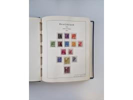 1945/80 (ca.), postfrischer, ungebrauchter und gestempelter Sammlungsbestand in 9 Alben, dabei Bizone mit Mi. 52-68 I+II und 