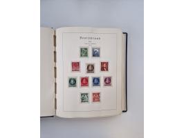 1945/80 (ca.), postfrischer, ungebrauchter und gestempelter Sammlungsbestand in 9 Alben, dabei Bizone mit Mi. 52-68 I+II und 