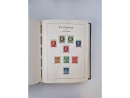 1945/80 (ca.), postfrischer, ungebrauchter und gestempelter Sammlungsbestand in 9 Alben, dabei Bizone mit Mi. 52-68 I+II und 