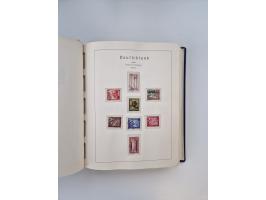 1945/80 (ca.), postfrischer, ungebrauchter und gestempelter Sammlungsbestand in 9 Alben, dabei Bizone mit Mi. 52-68 I+II und 