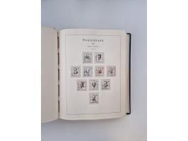 1945/80 (ca.), postfrischer, ungebrauchter und gestempelter Sammlungsbestand in 9 Alben, dabei Bizone mit Mi. 52-68 I+II und 