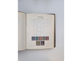 1945/80 (ca.), postfrischer, ungebrauchter und gestempelter Sammlungsbestand in 9 Alben, dabei Bizone mit Mi. 52-68 I+II und 