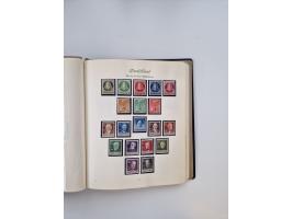 1945/80 (ca.), postfrischer, ungebrauchter und gestempelter Sammlungsbestand in 9 Alben, dabei Bizone mit Mi. 52-68 I+II und 