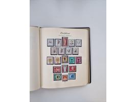 1945/80 (ca.), postfrischer, ungebrauchter und gestempelter Sammlungsbestand in 9 Alben, dabei Bizone mit Mi. 52-68 I+II und 