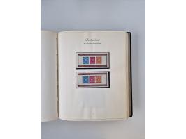 1945/80 (ca.), postfrischer, ungebrauchter und gestempelter Sammlungsbestand in 9 Alben, dabei Bizone mit Mi. 52-68 I+II und 