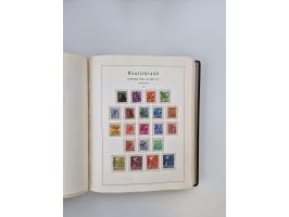 1945/80 (ca.), postfrischer, ungebrauchter und gestempelter Sammlungsbestand in 9 Alben, dabei Bizone mit Mi. 52-68 I+II und 