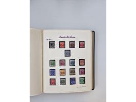 1945/80 (ca.), postfrischer, ungebrauchter und gestempelter Sammlungsbestand in 9 Alben, dabei Bizone mit Mi. 52-68 I+II und 
