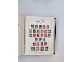 1945/80 (ca.), postfrischer, ungebrauchter und gestempelter Sammlungsbestand in 9 Alben, dabei Bizone mit Mi. 52-68 I+II und 