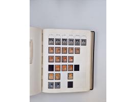 1945/80 (ca.), postfrischer, ungebrauchter und gestempelter Sammlungsbestand in 9 Alben, dabei Bizone mit Mi. 52-68 I+II und 