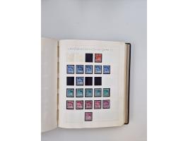 1945/80 (ca.), postfrischer, ungebrauchter und gestempelter Sammlungsbestand in 9 Alben, dabei Bizone mit Mi. 52-68 I+II und 