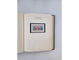 1945/80 (ca.), postfrischer, ungebrauchter und gestempelter Sammlungsbestand in 9 Alben, dabei Bizone mit Mi. 52-68 I+II und 