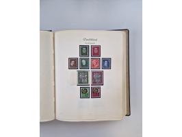 1945/80 (ca.), postfrischer, ungebrauchter und gestempelter Sammlungsbestand in 9 Alben, dabei Bizone mit Mi. 52-68 I+II und 