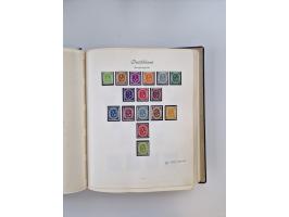 1945/80 (ca.), postfrischer, ungebrauchter und gestempelter Sammlungsbestand in 9 Alben, dabei Bizone mit Mi. 52-68 I+II und 