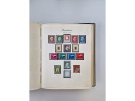 1945/80 (ca.), postfrischer, ungebrauchter und gestempelter Sammlungsbestand in 9 Alben, dabei Bizone mit Mi. 52-68 I+II und 