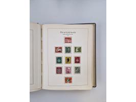 1945/80 (ca.), postfrischer, ungebrauchter und gestempelter Sammlungsbestand in 9 Alben, dabei Bizone mit Mi. 52-68 I+II und 