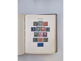 1945/80 (ca.), postfrischer, ungebrauchter und gestempelter Sammlungsbestand in 9 Alben, dabei Bizone mit Mi. 52-68 I+II und 