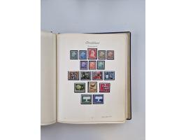 1945/80 (ca.), postfrischer, ungebrauchter und gestempelter Sammlungsbestand in 9 Alben, dabei Bizone mit Mi. 52-68 I+II und 