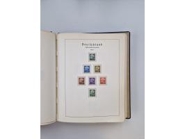 1945/80 (ca.), postfrischer, ungebrauchter und gestempelter Sammlungsbestand in 9 Alben, dabei Bizone mit Mi. 52-68 I+II und 