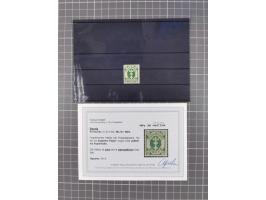 1921/23, meist postfrische Partie mit 23 Stücken mit geklebter Papierbahn, dabei Mi.-Nr. 73Pa, 74Pa (2), 76-77Pa, 78Pa (4), 7