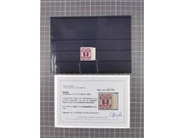 1921/23, meist postfrische Partie mit 23 Stücken mit geklebter Papierbahn, dabei Mi.-Nr. 73Pa, 74Pa (2), 76-77Pa, 78Pa (4), 7