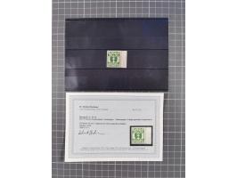 1921/23, meist postfrische Partie mit 23 Stücken mit geklebter Papierbahn, dabei Mi.-Nr. 73Pa, 74Pa (2), 76-77Pa, 78Pa (4), 7