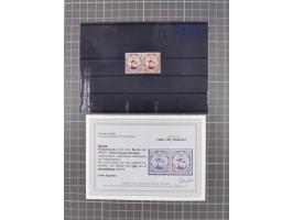 1921/23, meist postfrische Partie mit 23 Stücken mit geklebter Papierbahn, dabei Mi.-Nr. 73Pa, 74Pa (2), 76-77Pa, 78Pa (4), 7