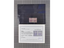 1921/23, meist postfrische Partie mit 23 Stücken mit geklebter Papierbahn, dabei Mi.-Nr. 73Pa, 74Pa (2), 76-77Pa, 78Pa (4), 7