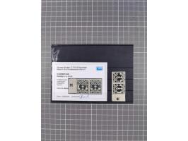 1921/23, meist postfrische Partie mit 23 Stücken mit geklebter Papierbahn, dabei Mi.-Nr. 73Pa, 74Pa (2), 76-77Pa, 78Pa (4), 7