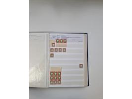 NEUDRUCKE: BERLINER/LEIPZIGER/HAMBURGER Neudrucke, interessante Forschungssammlung in vier dicken Steckalben, alles genau bes