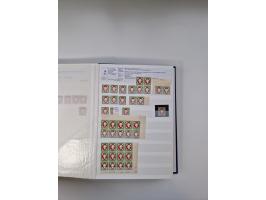 NEUDRUCKE: BERLINER/LEIPZIGER/HAMBURGER Neudrucke, interessante Forschungssammlung in vier dicken Steckalben, alles genau bes