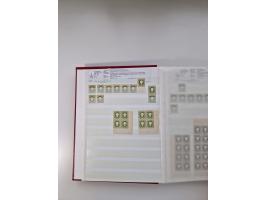 NEUDRUCKE: BERLINER/LEIPZIGER/HAMBURGER Neudrucke, interessante Forschungssammlung in vier dicken Steckalben, alles genau bes