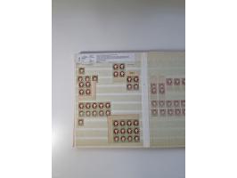 NEUDRUCKE: BERLINER/LEIPZIGER/HAMBURGER Neudrucke, interessante Forschungssammlung in vier dicken Steckalben, alles genau bes