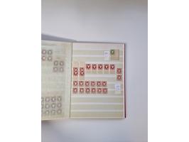 NEUDRUCKE: BERLINER/LEIPZIGER/HAMBURGER Neudrucke, interessante Forschungssammlung in vier dicken Steckalben, alles genau bes