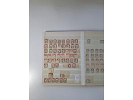 NEUDRUCKE: BERLINER/LEIPZIGER/HAMBURGER Neudrucke, interessante Forschungssammlung in vier dicken Steckalben, alles genau bes