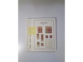 NEUDRUCKE: BERLINER/LEIPZIGER/HAMBURGER Neudrucke, interessante Forschungssammlung in vier dicken Steckalben, alles genau bes